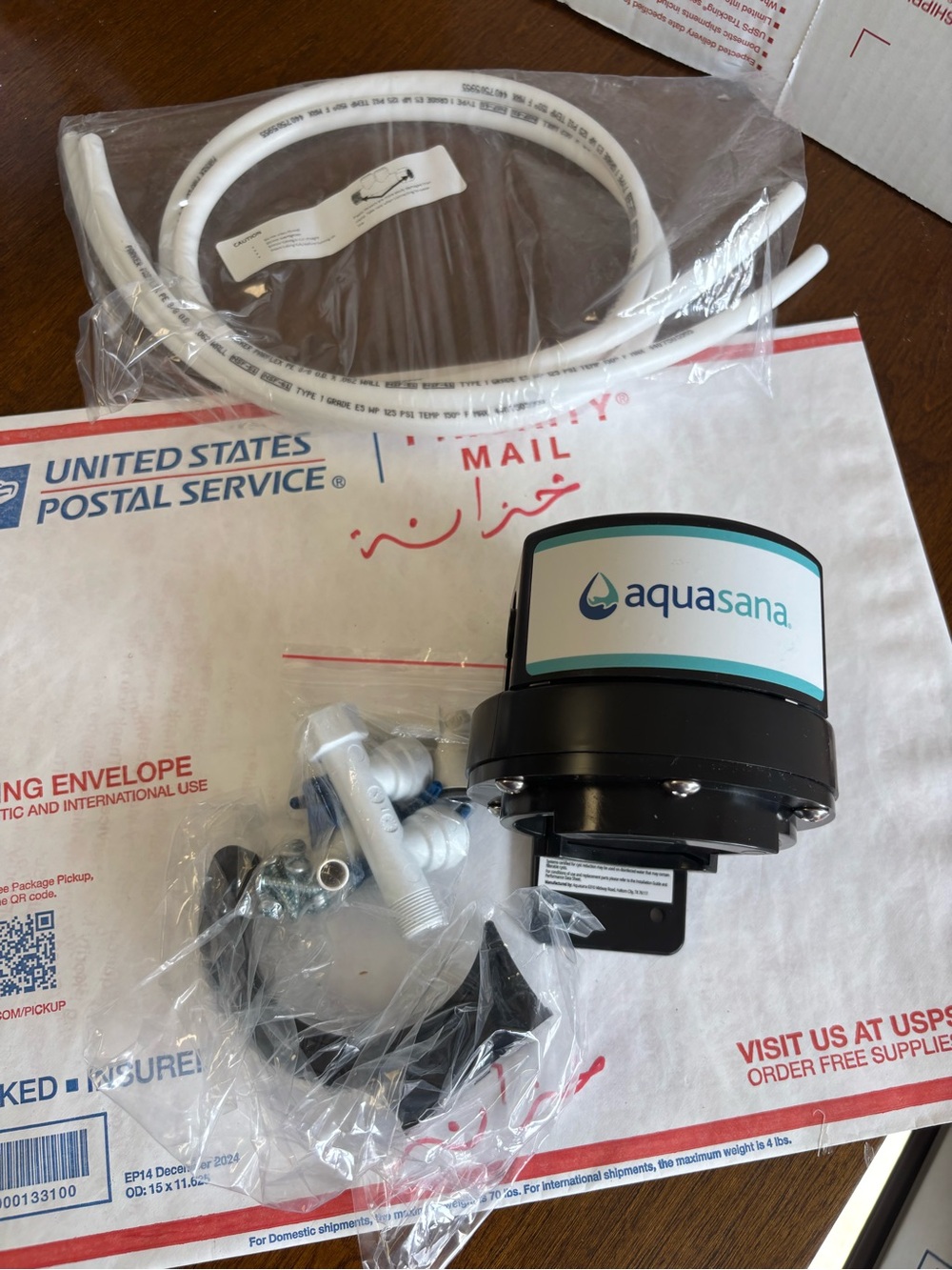 Claryum Aquasana Under Sink Water Filter System Direct Connect NO FILTER